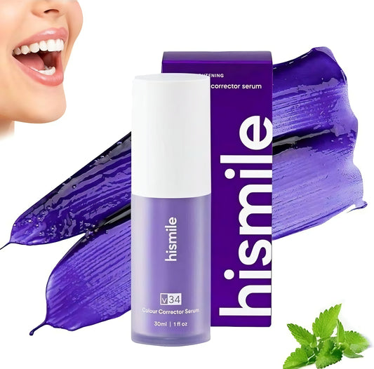 V34 Teeth color corrector serum- Purple toothpaste