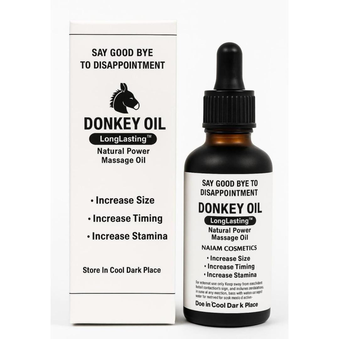 Donkey Oil 30ml, Sex timing and stamina enhancement - 1Pcs