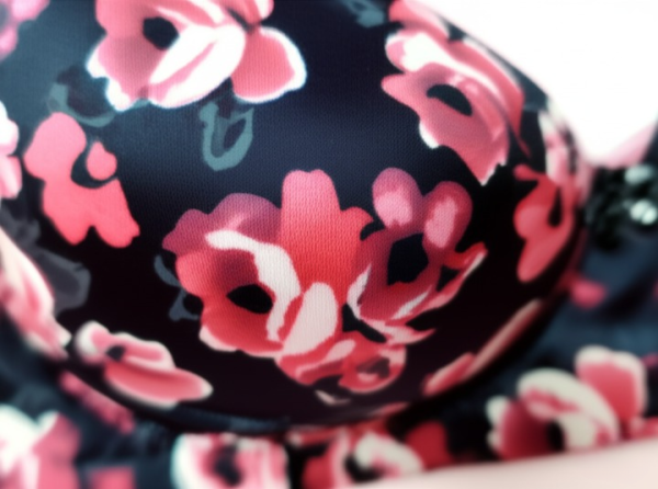 Printed Soft Cotton Padded Bra For Women | Comfortable Everyday Wear Undergarments With Stylish Print, Breathable Fabric & Gentle Support (random Color)