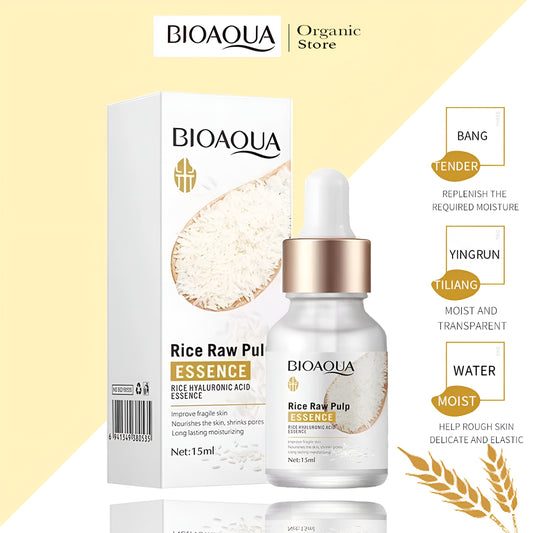 Bioaqua Rice Raw Pulp Essence – 15ml – High Quality