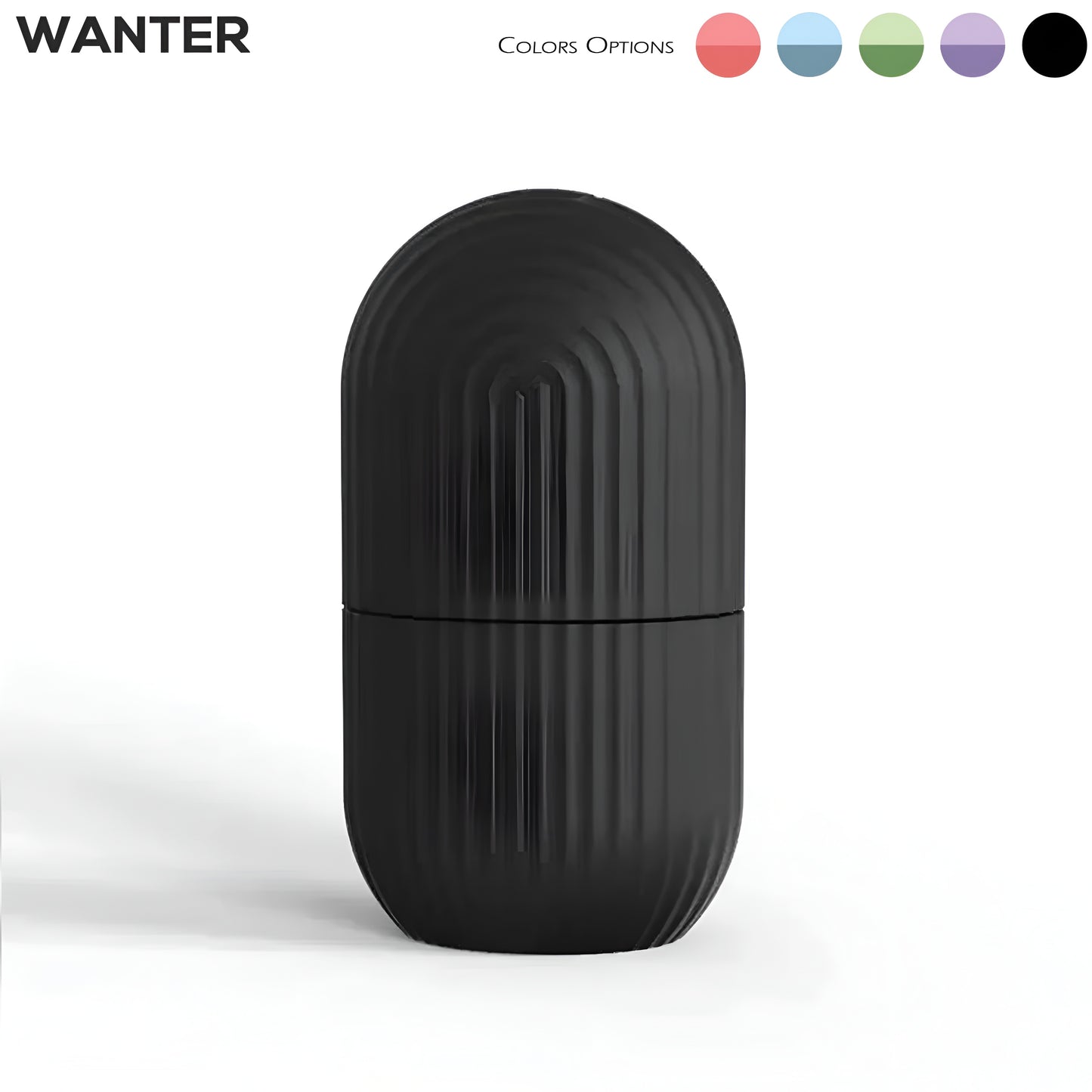 3 in 1 Silicon Face ice Roller box packing (Random Color)